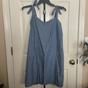 Blue Denim Jean Dress